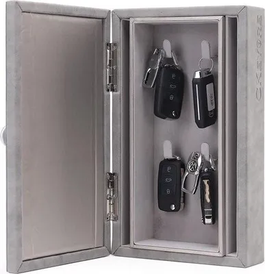 Produktbild von Schlüsselorganizer mit RFID-Schutz – Grau