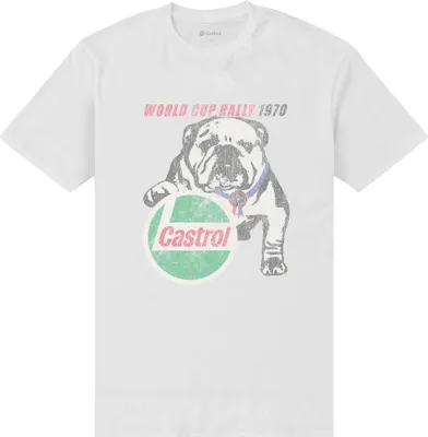 Immagine prodotto di Castrol - Maglietta "1970" uomo/donna unisex PN274 (L) (Bianco)