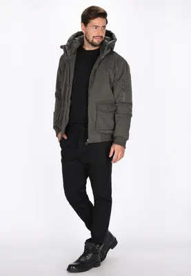 Image de Veste pour homme SAPORTA - couleur olive militaire, taille M