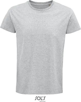 Produktbild von SOLs 03582 | Herren Shirt, Crusader Men T-Shirt, Jersey 150 - Farbe: Grey Melange - Größe: 4XL