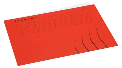 Produktbild von Djois, 3163115 - Secolor Mappe, A4, 100% Recycelte Pappe, , Rot, 25 Stück, M