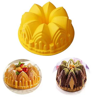 Zdjęcie produktu dla Silikonowa forma do pieczenia, średnica 22 cm, świąteczna, z powłoką antyprzywierającą, idealna do ciast i budyniów, 1 sztuka