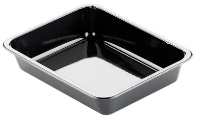 Produktbild von 300x DUNIFORM CPET-Schale 225 x 175 x 43 mm Schwarz ungeteilt