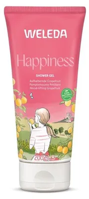Obrázok produktu pre Weleda 7611916161759, Sprchovací gél, 200 ml, Dospelí, Ženy, Telo a vlasy, Grapefruit, Limetka, Mandarínka