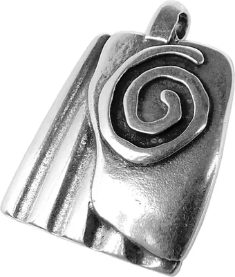 Produktbild von Minott Schmuck Anhänger | Medallion aus Messing, versilbert 35160