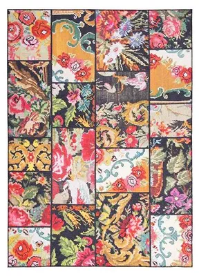 Produktbild von Teppich Patchwork - Moods Bunt No.17