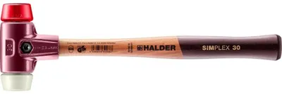 Kunststoffhammer, Nylon, D=30 mm, mit Holzstiel