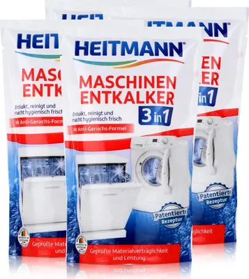 Produktbild von Heitmann Maschinen Entkalker 175g - Waschmaschinen und Geschirrspüler (4er Pack)
