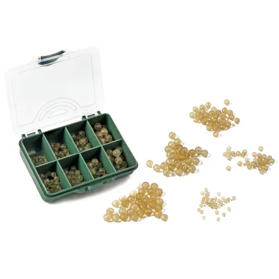 Produktbild von Behr RedCarp Gummiperlen-Set - Karpfenset 150 Teile + Box