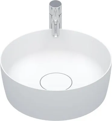 Produktbild von RIHO Thin Aufsatzwaschtisch, SOLID Surface, rund, W024001105