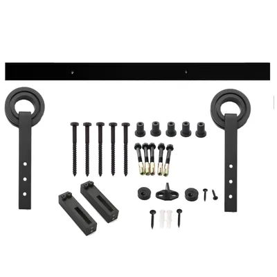 Produktbild von Intersteel Schiebetürsystem 200 cm Modern Schwarz