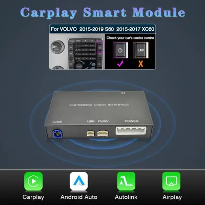 Produktbild von CarPlay-Adapter – Drahtloser CarPlay-Dongle – Android Auto-Adapter – Automultimedia-Schnittstelle – Bluetooth-USB