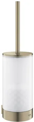 Produktbild von GROHE WC-Bürstengarnitur Selection Glas/nickel gebürstet, 41076EN0