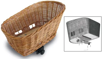 Immagine prodotto di Basil Pasja Cane Cestino per bicicletta Cestino per bicicletta Natura