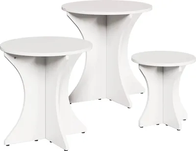 Obrázek produktu pro Maison Exclusive - konferenční stolek 3 ks bílý