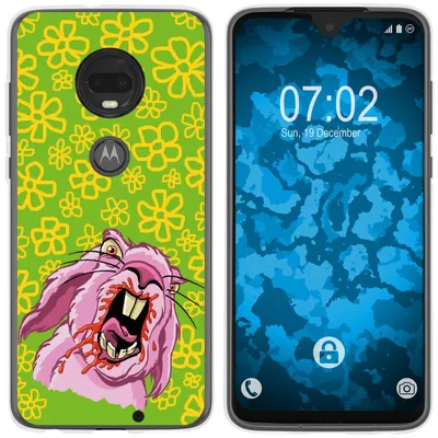 Produktbild von PhoneNatic Case kompatibel mit Motorola Moto G7 Silikon-Hülle Ostern M5