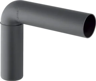 Produktbild von Geberit GE Silent-PP Anschlussbogen, 90°, d50/46mm, lang, 1 Stk.