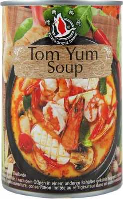 Image de Flying Goose Soupe Tom Yum 400ml | Soupe Tom Yum | piquante & acide