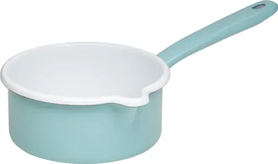 Produktbild von Riess Stielkasserolle Emaille 14 cm 0,75 Liter