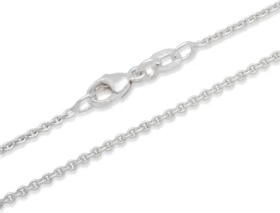 Produktbild von Ankerkette Silber 1,2mm breit - Länge wählbar - Kette inkl Etui AK0001
