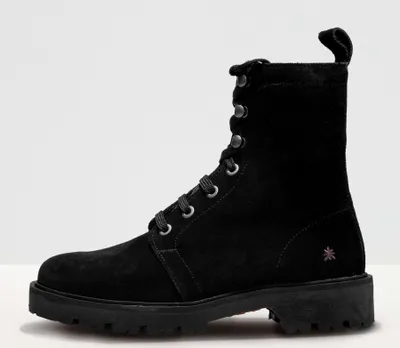 Produktbild von Art Schnürstiefel Damen 1683 LUX SUEDE BLACK/ GRAZ Farbe Schwarz