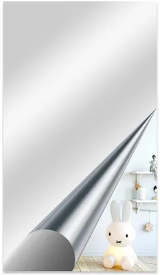 Produktbild von Selbstklebender Wandspiegel 70x40cm flexibel ohne Glas