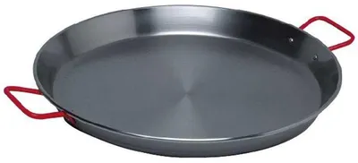 Image de Plat à paella GARCIMA - Acier poli - Ø 34 cm - 6 parts