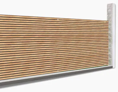 Produktbild von Elzusha – Sichtschutzwand mit Holzoptik, 1,8 x 10 m, für Garten und Balkon