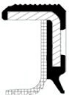 Produktbild von Wellendichtring, Kurbelwelle CORTECO 49359311