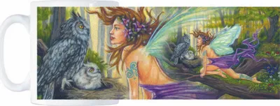 Produktbild von Tasse - Visit at Owls Nest - Jane Starr Weils