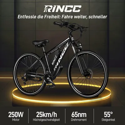 Produktbild von E-Bike Cityrad RN50 E-Fahrrad 720WH Pedelec, 48V 15 AH 100 km Reichweite Heckmotor, 720Wh, Heckmotor,25 KM/H, bis 100km, e-bikes Herren Elektrofahrrad