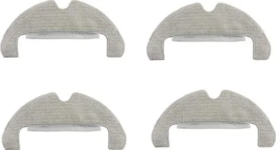 Produktbild von INF 2 Stück Wischtücher für Dreame D10 Plus Gen2 Saugroboter Zubehör 4er-Packung