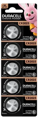Produktbild von Duracell 071841 Haushaltsbatterie Einwegbatterie CR2025 Lithium