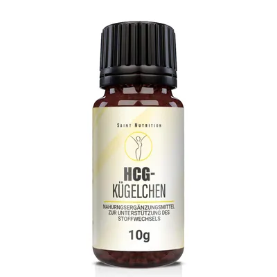 Produktbild von Saint Nutrition® HCG Kügelchen – Unterstützung des Fеttstoffwechsels – hcg – Stoffwеchsel – HCG Dіät – gesund - nachhaltіge Gewichtsrеduktion