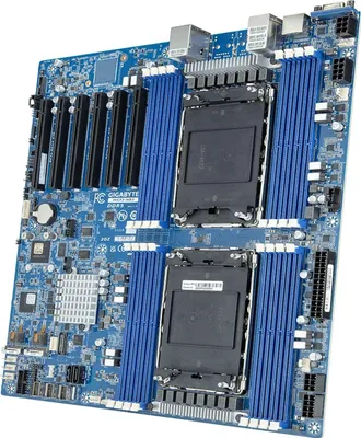 Zdjęcie produktu dla GIGABYTE MS73-HB1, Intel, LGA 4677 (Socket E), Intel® Xeon®, DDR5-SDRAM, DIMM, Ośmiokanałowy