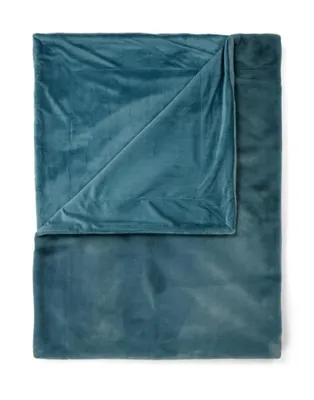 Produktbild von Essenza Kunstfell-Plaid Furry Farbe Denim Größe 150x200 cm