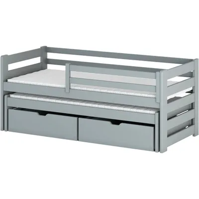 Obrázok produktu pre Poschodová posteľ 90x200 LISA šedá