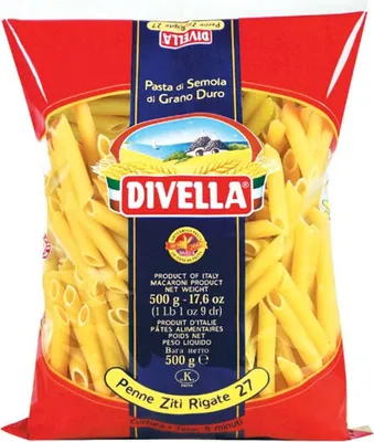 Produktbild von Divella Penne Ziti Rigate Nr 27 Nudeln Original aus Italien 500g