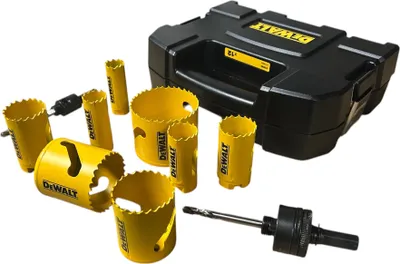 Zdjęcie produktu dla Dewalt Otwornica Zestaw 12Cz. Bimetal Uniwersalne