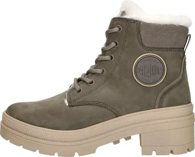 Image de Palladium Pallarise NBK L  Veterschoenen Hak - Taupe - Maat 42