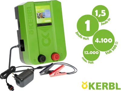 Produktbild von KERBL TITAN DUO 1500 12/230V Weidezaungerät, 1,5/1 Joule