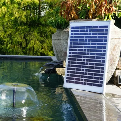 Obrázek produktu pro Ubbink Zahradní fontánové čerpadlo SolarMax 1000 se solárním panelem, 442051 Ubbink HangarStore.cz