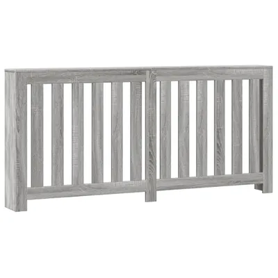 Obrázek produktu pro vidaXL Kryt radiátoru šedý Sonoma 175x20x82 cm materiál na bázi dřeva