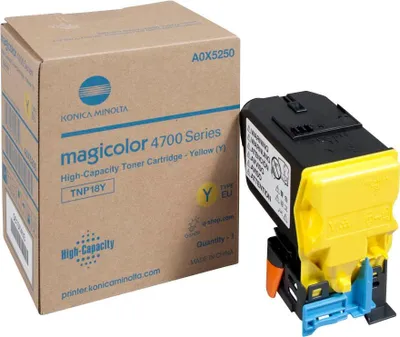 Image de Toner KONICA MINOLTA A0X5250 MC4750 JAUNE
