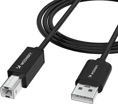 Obrázok produktu pre Wozinsky WKDDY3S, 2 m, USB B, USB C, USB 2.0, 0,48 Gbit/s, Čierna