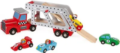 Produktbild von JANOD 3700217385729, LKW, 2 Jahr(e), Holz, Mehrfarbig