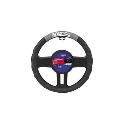 Immagine prodotto di Coprivolante Sparco SPC1111, universale, auto, nero/grigio, poliestere, 38 cm