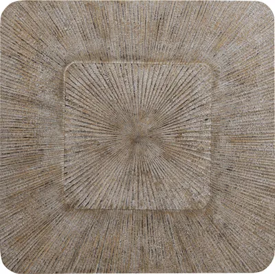 Produktbild von PTMD - Wandpaneel Dishita - Beige - 120 x 3,5 x 120 cm