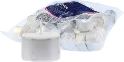 Obrázek produktu pro Bispol Night Lights 8h čajová svíčka 50 ks