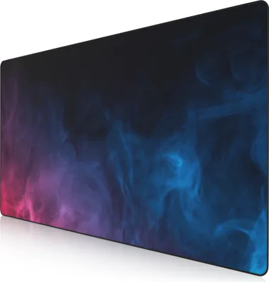 Produktbild von Titanwolf Gaming Mauspad, XXXL Speed Mousepad 1200 x 600 mm, Geschwindigkeit & Präzision, Farbiger Rauch